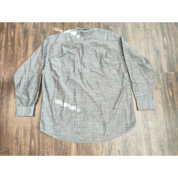 Jos A. Bank Reserve Shirt Mens 2X Big Button-Down Purple Traditional Fit Geometr - Picture 7 of 10